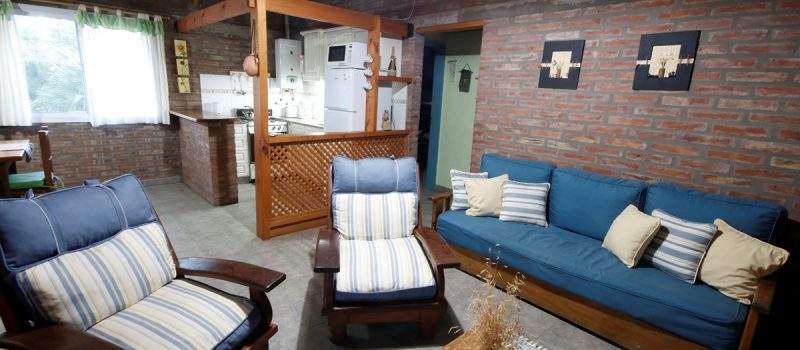 Living Comedor Cabana El Refugio En Pehuen Co Buenos Aires